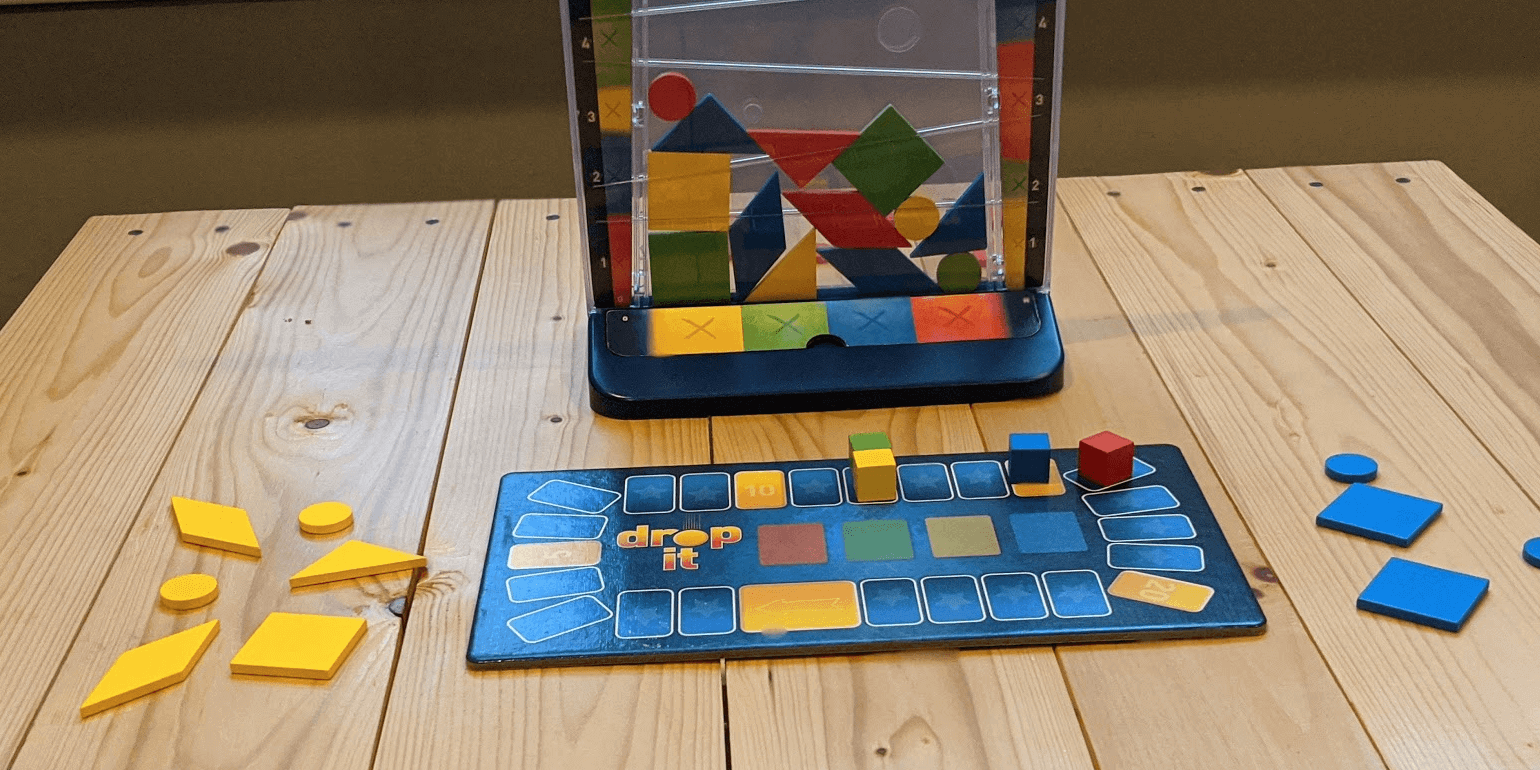 Drop It board game, similar to Connect Four