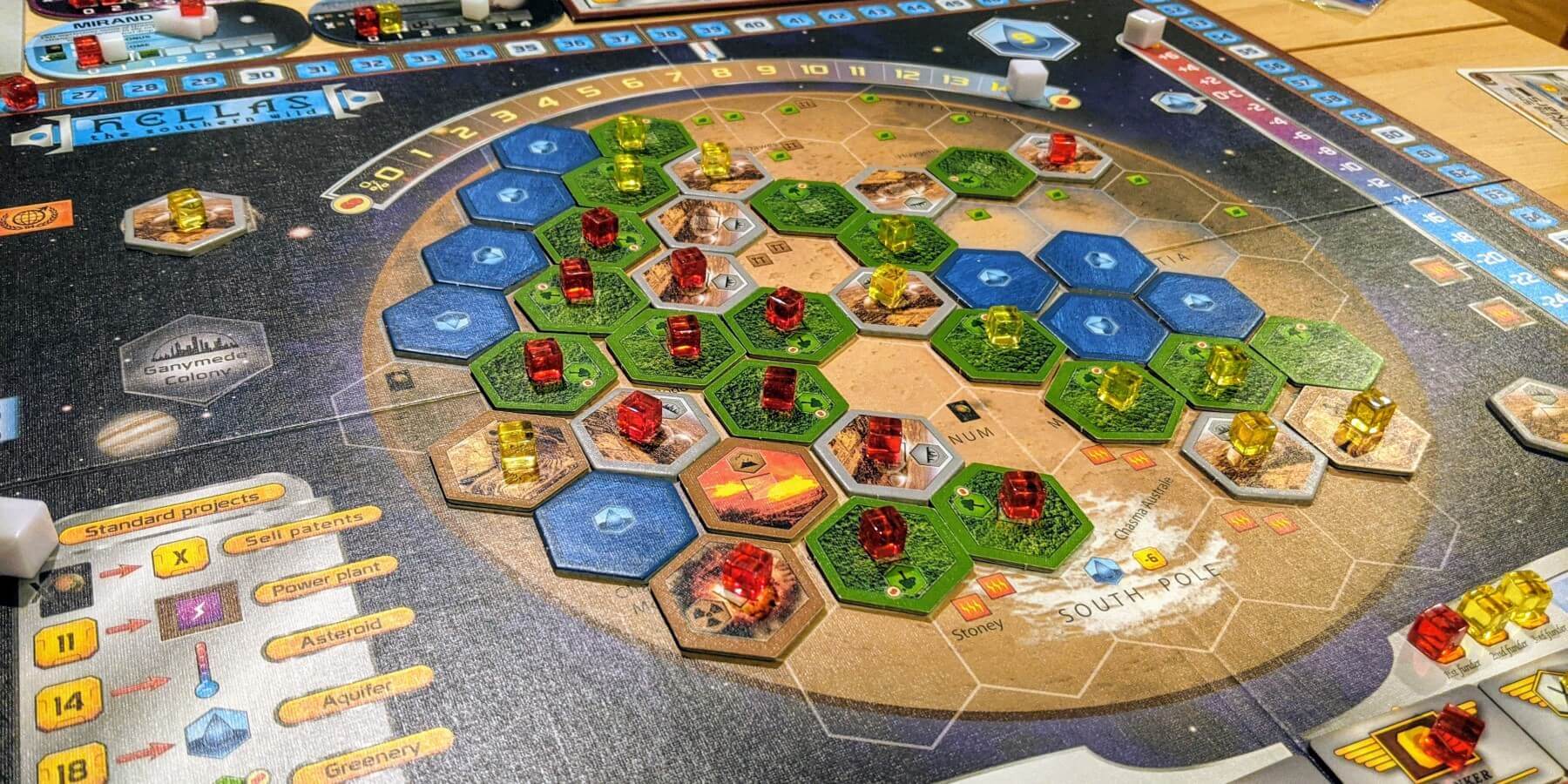 Terraforming Mars board game