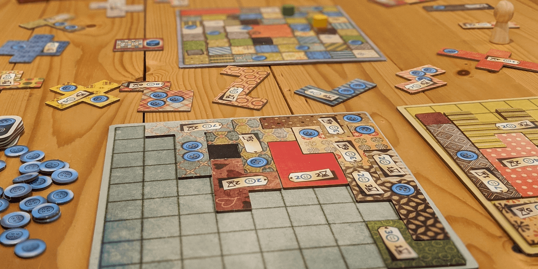Patchwork Two Player Board Game
